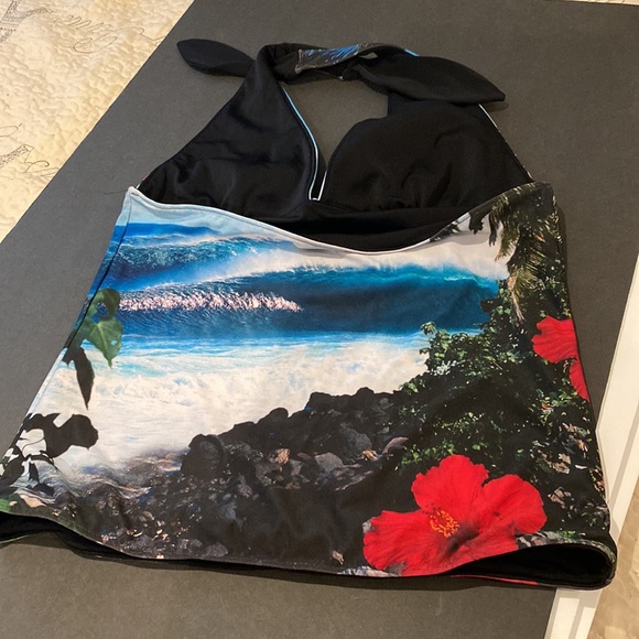 Reversible swimsuit top - Picture 3 of 5